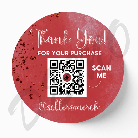 Custom QR Code Stickers - Picture 2 of 2